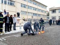 İtfaiye’den öğrencilere yangın ve deprem semineri