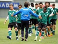 Bursaspor, İstanbul Büyükşehir Belediye maçı hazırlıklarına başladı