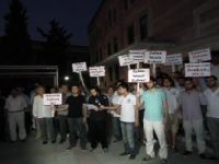 Arakan Müslümanlarına sabah namazı sonrası destek eylemi