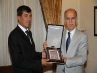 Türkmenistan Enerji Bakanı, Bursa Valisi Harput'u ziyaret etti