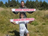 Kaz Dağları’nda yürüdü