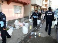 Eskişehir'de, merdiven altı mandıralara baskın düzenledi.