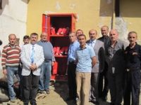 Bursa Büyükşehir Belediyesi köylere yangın dolabı kurdu