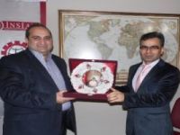 İnegöl Cumhuriyet Başsavcısı Mehmet Özel, İNSİAD'ı ziyaret etti