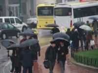 Sağanak yağış perşembe günü yerini kara bırakacak