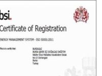 Bursagaz ISO 50001 sertifikası aldı