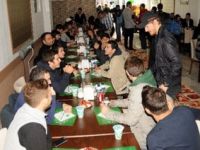 Bursasporlu futbolcular açılışta moral depoladı