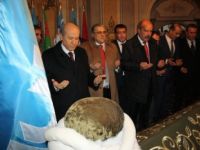 Devlet Bahçeli, Ertuğrul Gazi'nin türbesinde