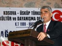 Gündüz, yeniden Kosova-Üsküp Türkleri Kültür ve Dayanışma Derneği başkanı
