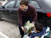 Engelli taraftardan Sağlam gözyaşları