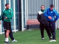 Bursaspor'un sakatları fizyoterapist eşliğinde çalıştı