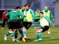 Bursaspor Galatasaray maçı hazırlıklarını tamamladı