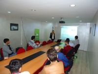 Denetim serbestlik uygulanan gençlere Eurodesk anlatıldı