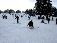 Uludağ’da kar kalınlığı 195 santimetre oldu