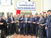 Yıldırım Belediyesi Zabıta Müdürlüğü'nün yeni binası törenle açıldı