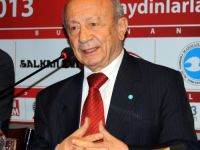 Hikmet Sami Türk, gazetecilerin sorularını cevapladı.