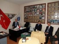 Vali Şahabettin Harput’tan şehit derneklerine destek ziyareti