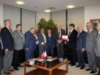 Huzurevi yardımlaşma derneğinden BTSO'ya ziyaret