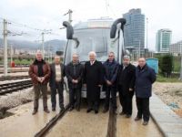 Makine mühendisleri yerli tramvayı test etti