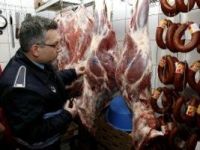 Eskişehir’de kaçak et denetimi