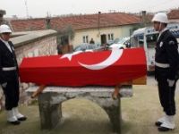 Polis memuru son yolculuğuna uğurlandı