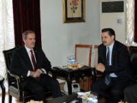 Bakan Çelik, Başkan Altepe'yi ziyaret etti