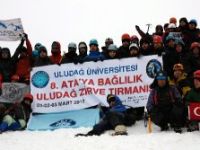 Gençlerden Ata’ya bağlılık tırmanışı