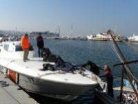 Göçmen kaçakçılığına yönelik tatbikat düzenledi.