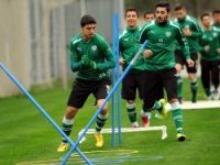 Bursaspor, Trabzonspor maçı için hazırlıklarını sürdürdü