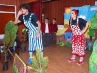 Çocuklara orman sevgisini tiyatroyla aşılıyorlar