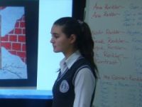 Depremde yaşadıklarını resmetti, il birincisi oldu