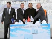 Muhasebeciler Odası'nın yeni hizmet binasının temeli atıldı