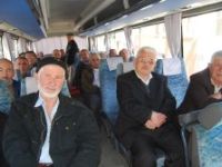 Orhanelili çiftçiler ilk defa traktör fabrikasına gezmeye gitti