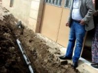 Sölöz'de içme suyu hatları yenilendi