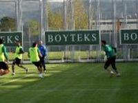 Bursaspor kanat organizasyonu çalıştı