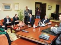 Bosna Hersek heyeti Dündar’ı ziyaret etti