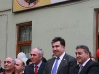 Saakaşvili: Gürcistan NATO ve AB'ye açtığı pencereyi Türkiye'ye de açmıştır