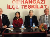 Orhangazi Rumeli Göçmenleri Derneği MHP'yi ziyaret etti