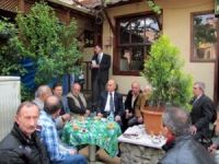 Vali Harput’tan kıraathanede vatandaş ziyareti