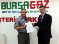 Bursagaz, nisan ayı içinde 10 bin abone aldı