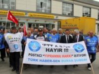 Bursalı dört postacı 'yıpranma hakkı’ için Ankara’ya yürüyüşe geçti