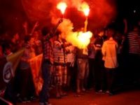 Bursa'da Galatasaraylıların şampiyonluk coşkusu