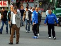 Bursaspor tam kadro Yazıcı'nın tedavi gördüğü hastaneye geldi
