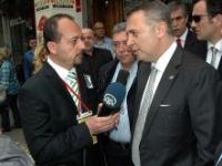 Beşiktaş Başkanı Orman: Dost camia olarak son görevimiz için cenazeye geldik