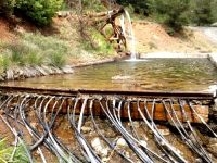 Köylülerin ilginç sulama yöntemi