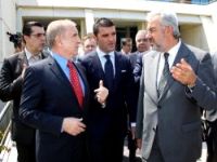 Ünal Aysal, Bursaspor yöneticilerini ziyaret etti