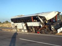 Ankaraspor heyeti kaza yaptı; bir ölü 17 yaralı