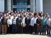 Mudanyalı zeytin üreticilerinden Başköy tesislerine ziyaret