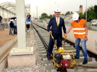 Bursa'da raylar, şehrin doğusuna da ulaştı