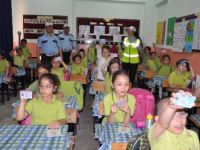 Afyonkarahisar'da 11 bin öğrenciye güvenlik trafik eğitimi verildi.